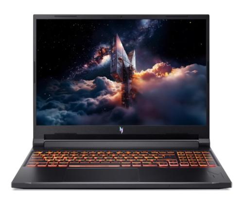 Acer NITRO V 16 '' WUXGA AMD Ryzen 5 240 16GB RAM 512GB SSD GeForce RTX 5050 8GB W11H, Obsidian Musta
