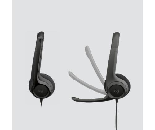 LOGITECH H390 kuulokkeet USB musta