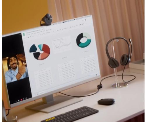 Logitech H390 USB-langalliset kuulokkeet, USB-tyyppi-A, musta (SPEC)