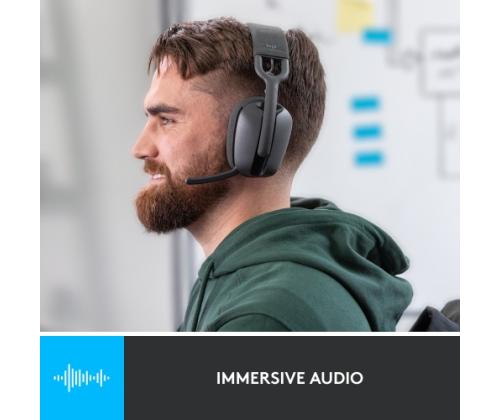 Logitech Zone Vibe 100 langattomat kuulokkeet, Bluetooth, grafiitti (SPEC)