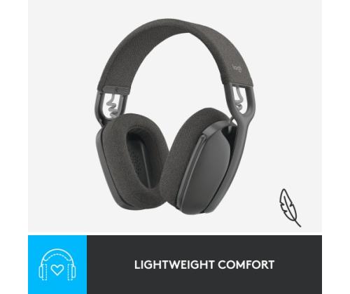 Logitech Zone Vibe 100 langattomat kuulokkeet, Bluetooth, grafiitti (SPEC)