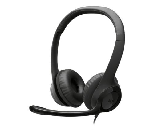 Logitech H390 Langalliset kuulokkeet, USB-C, musta