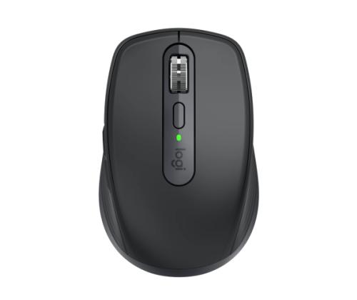 Logitech MX Anywhere 3S - Hiiri - langaton RF + Bluetooth, laser, 8000 DPI, grafiitti