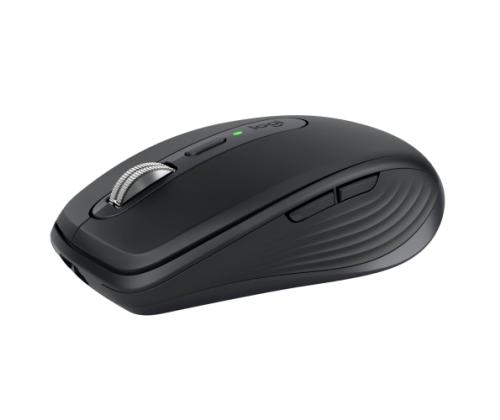 Logitech MX Anywhere 3S - Hiiri - langaton RF + Bluetooth, laser, 8000 DPI, grafiitti