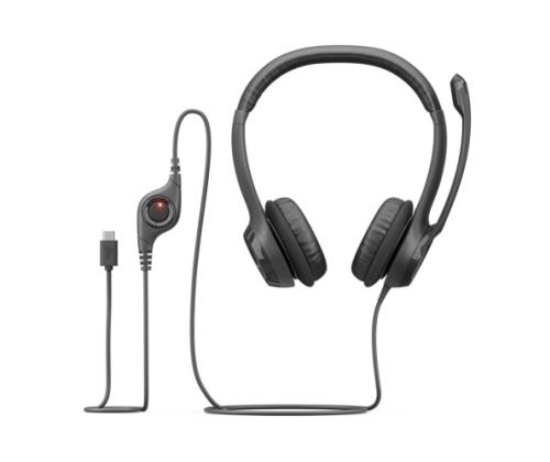 Logitech H390 Langalliset kuulokkeet, USB-C, musta