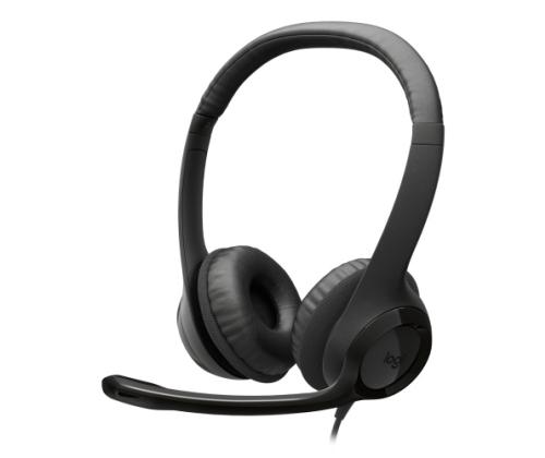 Logitech H390 Langalliset kuulokkeet, USB-C, musta