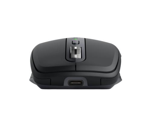 Logitech MX Anywhere 3S - Hiiri - langaton RF + Bluetooth, laser, 8000 DPI, grafiitti