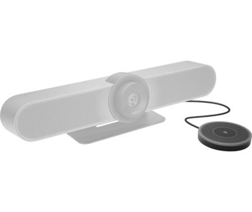 Konferenssimikrofoni Logitech Expansion Mic for MeetUp, langallinen, musta/harmaa
