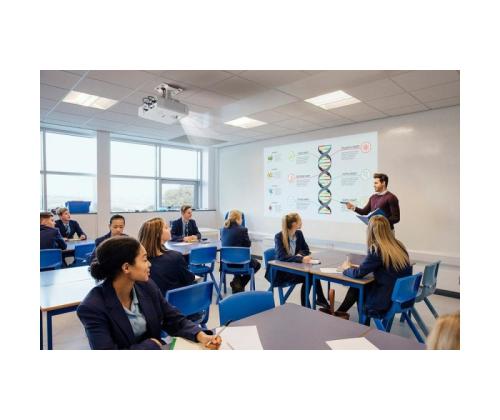 Epson EB-L260F-projektori 3LCD Full HD (1920x1080), 4600 ANSI lumenia, Wi-Fi, Valkoinen