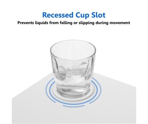 Up Up Forseti säädettävän korkuinen pöytä, valkoinen