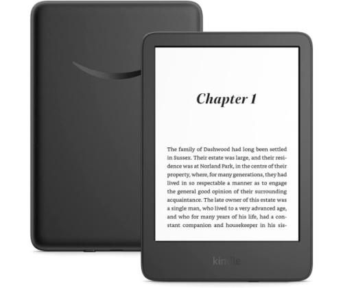 Amazon Kindle eBook Reader 6´´, 16 Gt, Wi-Fi, Bluetooth, 2022 julkaisu, musta