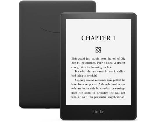 Amazon Kindle Paperwhite eBook Reader 6,8 tuumaa, 16 Gt, 11. sukupolvi, ei mainoksia, musta