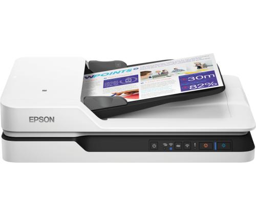 Epson WorkForce DS-1660W tasoskanneri A4 Väri 25 ppm 1200x1200DPI USB Wi-Fi Ethernet LAN