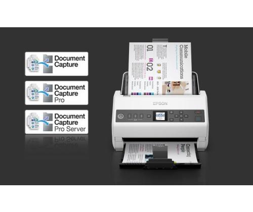 Epson WorkForce DS-730N Skanneri A4-väri 40 ppm 600x600 DPI USB Ethernet LAN