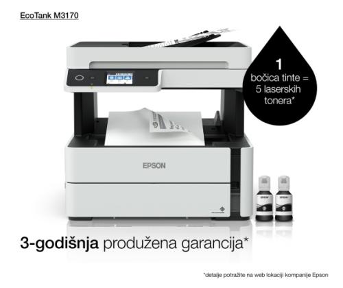 Pritner Epson EcoTank monitoimilaite M3170 Mono