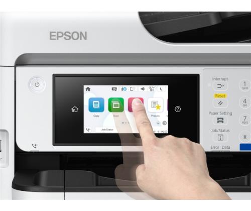 Epson WorkForce Pro EM-C800RDWF -tulostin Mustesuihkutulostin Värillinen monitoimilaite A4 25 ppm USB Wi-Fi Ethernet LAN