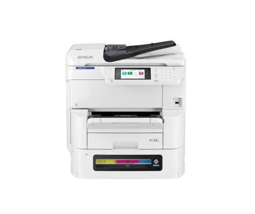 Epson WorkForce Pro EM-C8100RDWF -tulostin Mustesuihku-värimonitoimilaite A3 25 sivua/min USB Wi-Fi Ethernet LAN