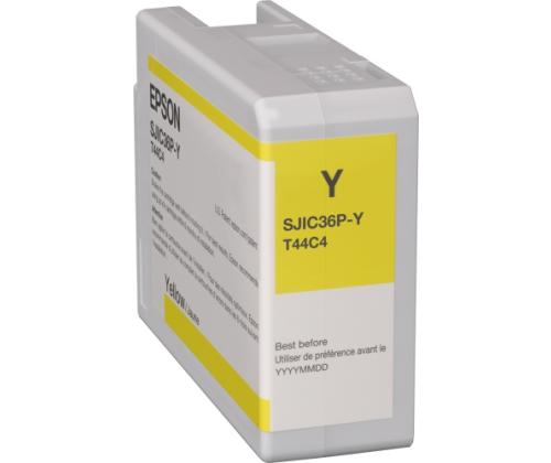 Epson SJIC36P(Y) (C13T44C440) mustekasetti, keltainen