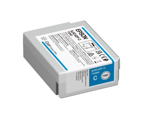 Epson SJIC42P-C (C13T52M240) mustekasetti, syaani