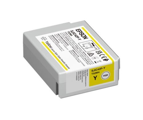Epson SJIC42P-Y (C13T52M440) mustekasetti, keltainen