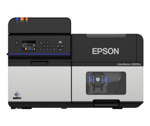 Epson ColorWorks C8000e (BK) teollinen tarratulostin mustesuihkutulostin väri 300 mm/sek USB LAN