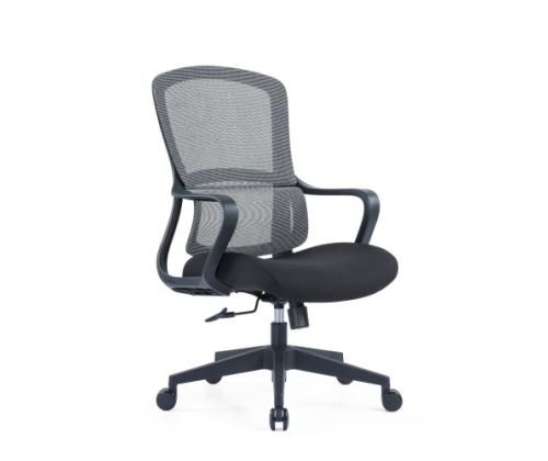 Up Up Darwin ergonominen työtuoli Musta, musta kangas + harmaa verkko