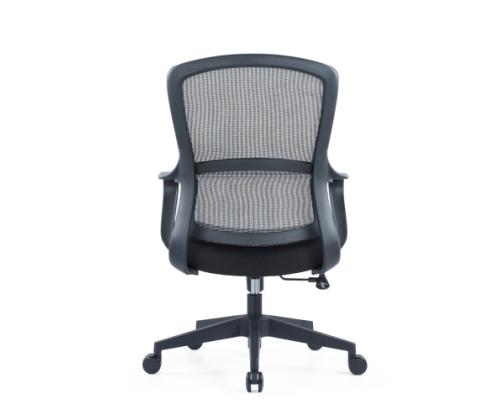 Up Up Darwin ergonominen työtuoli Musta, musta kangas + harmaa verkko