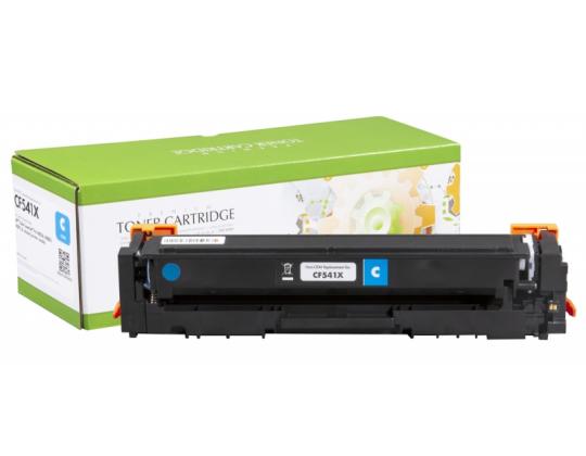 Yhteensopiva Static-Control HP-kasetti No.203X Syaani 2,5K (CF541X)/Canon CRG-054HC Uusi siru