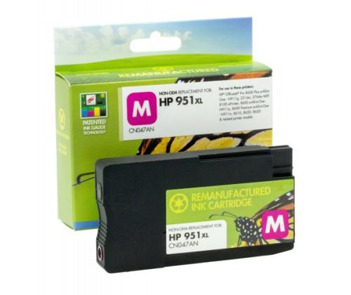 Yhteensopiva Static-Control Hewlett-Packard 951XL (CN047AE) Uusi siru, Magenta, 1500 p.