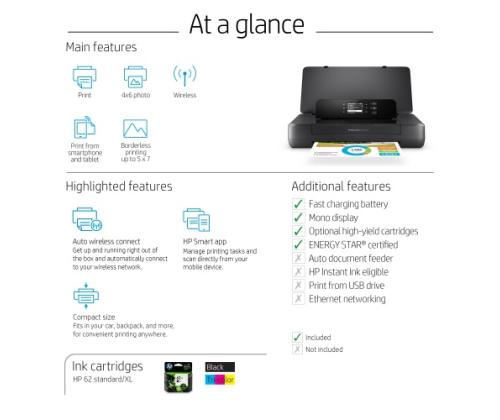 HP OfficeJet 200 mobiilitulostin (CZ993A)