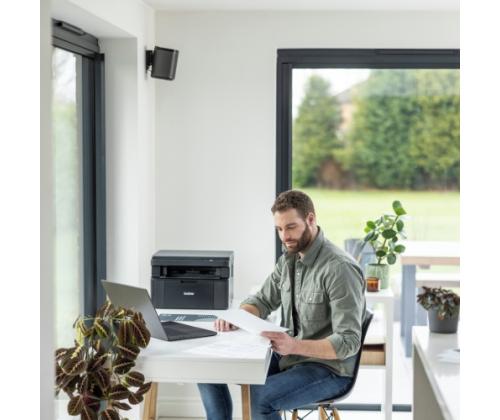 Brother DCP-L1640W Tulostin Laser mustavalkoinen monitoimilaite A4 20 ppm USB Wi-Fi Ethernet LAN