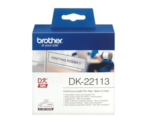 Brother DK22113 CLEAR CONTINUOUS FILM TEIPPI 62MM