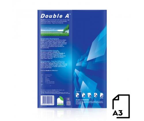 Kaksois-A-paperi (A-luokka), A3, 80 g, 500 arkkia