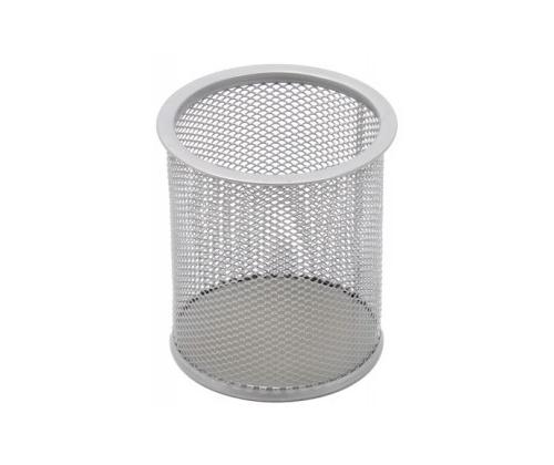 Kynämyssy Forpus, pyöreä, hopea, tyhjä rei'itetty metalli 1005-009