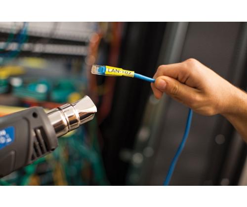 Brother Juostelė 31 mm juoda/geltona