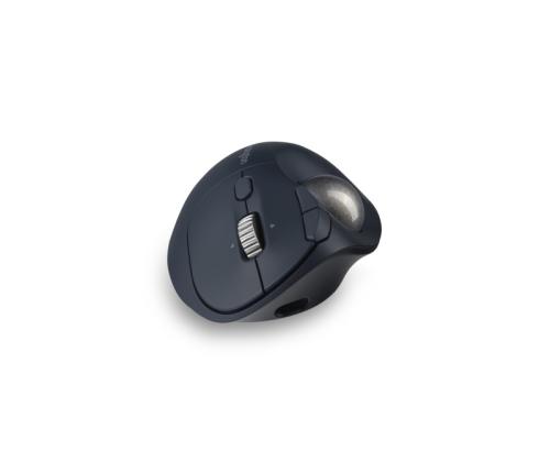 Kensington ProFit Ergo TB550 Trackball langaton hiiri, RF Wireless + Bluetooth, 1600 DPI, musta/harmaa