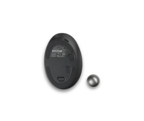 Kensington ProFit Ergo TB550 Trackball langaton hiiri, RF Wireless + Bluetooth, 1600 DPI, musta/harmaa