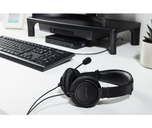 Kensington USB Hi-Fi -kuulokkeet mikrofonilla