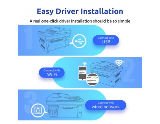 Pantum M6550NW tulostin Laser MFP B/W A4 22 ppm Wi-Fi USB Ethernet LAN