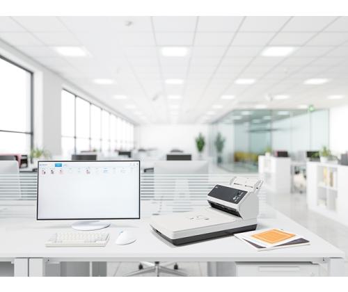 Ricoh fi-8250 Skanneri A4 Väri 50 ppm 600x600 DPI, kaksipuolinen ADF/leveäpohja, USB Ethernet LAN