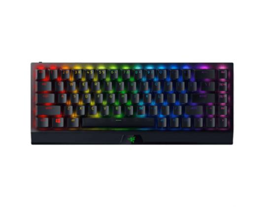 RAZER BlackWidow V3 Mini HyperSpeed Gaming USB+RF Wireless+Bluetooth kollane -kytkin, täytyy