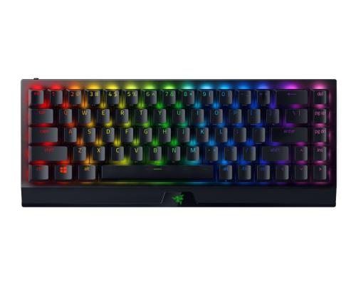 RAZER BlackWidow V3 Mini HyperSpeed Phantom Edition -pelinäppäimistö USB+RF Wireless+Bluetooth/US