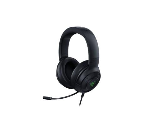 Razer Kraken V3 X langalliset pelikuulokkeet, USB Type-A, musta