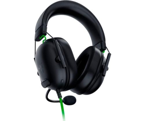 Razer RZ04-04570100-R3M1 Blackshark V2 X -kuulokkeet, langallinen kuuloke, musta/vihreä