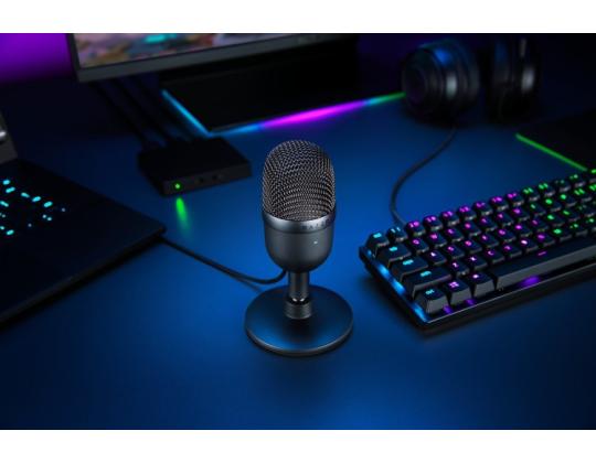 Razer RZ19-03450100-R3M1 Seiren Mini kannettava pöytämikrofoni, musta