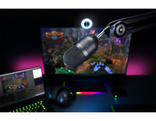 Razer RZ19-03450100-R3M1 Seiren Mini kannettava pöytämikrofoni, musta