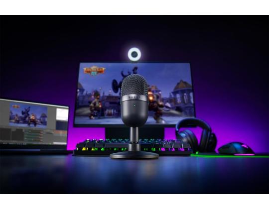 Razer RZ19-03450100-R3M1 Seiren Mini kannettava pöytämikrofoni, musta