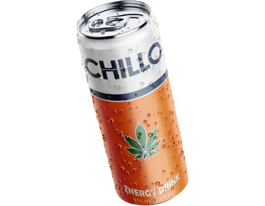 CHILLO Bio hamppu energiajuoma 25cl (tölkki)