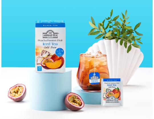 Tee Amhad Ice tea Peach& Passion fruit 20 pussia/pkt