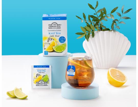 Tee Amhad Ice tea Lemon&Lime 20 pussia/pkt